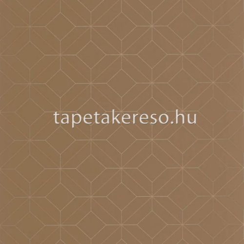 Casadeco ALCHIMIE vlies anyagú barna színű geometriai modern tapéta