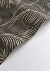Casadeco Années Folles vlies anyagú, barna, beige, gyöngyház színű, leveles, Modern tapéta