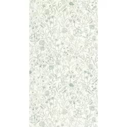   Caselio Art of Botany vlies anyagú, fehér, zöld színű, virágos, Modern tapéta