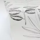 Caselio Art of Botany vlies anyagú, fekete, fehér színű, leveles, Modern tapéta