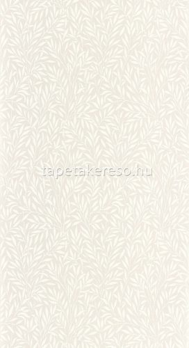 Casadeco Arts & Crafts vlies anyagú szürke, fehér színű leveles romantikus tapéta