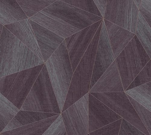 AS Creation Daniel Hechter 7 vlies, vinyl anyagú lila, szürke színű geometriai Modern tapéta