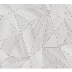   AS Creation Daniel Hechter 7 vlies, vinyl anyagú szürke színű geometriai Modern tapéta