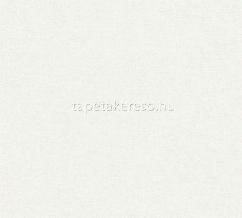 AS Creation Smart Surfaces vlies, vinyl anyagú törtfehér színű textilhatású, egyszínű modern, natural tapéta