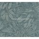 AS Creation Smart Surfaces vlies, vinyl anyagú kék, türkiz, bronz színű leveles modern, natural tapéta