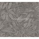 AS Creation Smart Surfaces vlies, vinyl anyagú szürke, ezüst színű leveles modern, natural tapéta