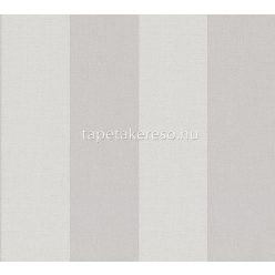   AS Creation Pure Elegance vlies, habos anyagú szürke, beige színű csíkos, textilhatású modern tapéta