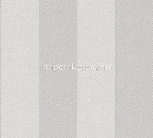 AS Creation Pure Elegance vlies, habos anyagú szürke, beige színű csíkos, textilhatású modern tapéta