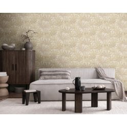   AS Creation Michalsky 6 vlies, vinyl anyagú beige, barna színű leveles Modern tapéta