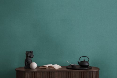 AS Creation Michalsky 6 vlies, vinyl anyagú zöld színű egyszínű, textilhatású Modern tapéta