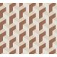 AS Creation Daniel Hechter 7 vlies, vinyl anyagú fehér, beige, rozsdabarna színű 3d, geometriai Modern tapéta