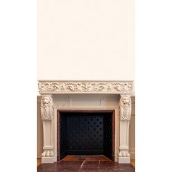   AS Creation Daniel Hechter 7 vlies  anyagú beige, barna, fekete színű kandalló Modern panel