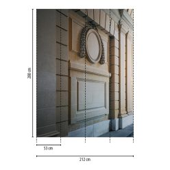   AS Creation Daniel Hechter 7 vlies  anyagú beige színű épület Modern panel