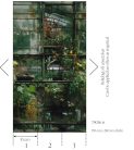 AS Creation Hot Spots vinyl, vlies anyagú, zöld, barna, narancssárga színű, növényes, Modern poszter