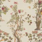 AS Creation History of Art 2, vlies, vinyl anyagú, beige, barna, zöld, mályva színű, növényes, virágos, madaras, pillangós, Modern tapéta