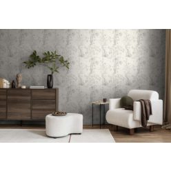   AS Creation History of Art 2, vlies, vinyl anyagú, fehér, szürke színű, növényes, virágos, madaras, pillangós, Modern tapéta