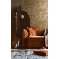   AS Creation History of Art 2, vlies, vinyl anyagú, barna, arany színű, ágas, leveles, Modern tapéta