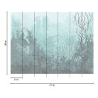 AS Creation The wall 3 vinyl, vlies anyagú, zöld, szürke színű, tenger, halas, gyerek poszter
