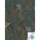 AS Creation, WOW Wasser, előragasztózott, vlies, vinyl anyagú, zöld, barna színű, leveles, Modern, Natural tapéta