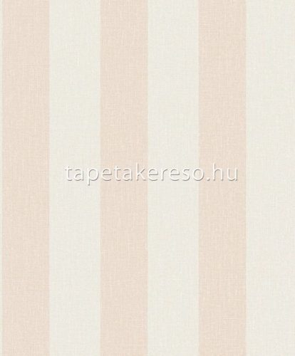 Grandeco Atmosphere vlies, vinyl anyagú rózsaszín, beige színű csíkos, textilhatású modern tapéta