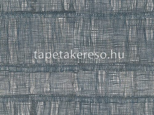 Omexco Aruba raffia anyagú kék, ezüst színű szövethatású natural tapéta
