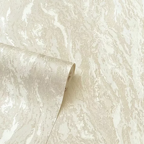 Arthouse, Signature Collection, vinyl, papír anyagú, törtfehér, csillámos színű, foltos, márványos, Modern tapéta