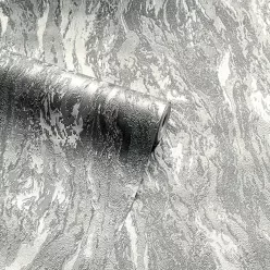   Arthouse, Signature Collection, vinyl, papír anyagú, szürke, ezüst, csillámos színű, foltos, márványos, Modern tapéta