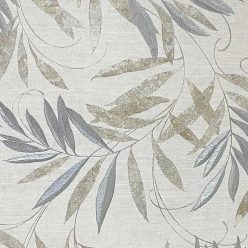   Arthouse, Signature Collection, vinyl, papír anyagú, szürke, ezüst, keki színű, leveles, textilhatású, Modern tapéta
