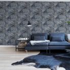 Arthouse, Signature Collection, papír anyagú, kék, arany színű, foltos, márványos, Modern tapéta