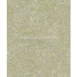   Decoprint Brazil vlies anyagú zöld, beige, arany színű növényes modern tapéta