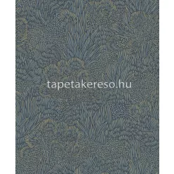   Decoprint Brazil vlies anyagú kék, arany színű növényes modern tapéta