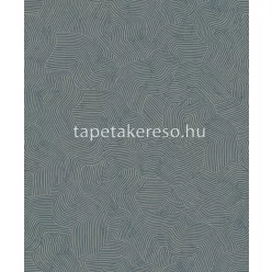   Decoprint Brazil vlies anyagú kék, arany színű hullámos, absztrakt modern tapéta