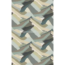   Decoprint Brazil vlies anyagú beige, kék, barna színű terepmintás modern tapéta