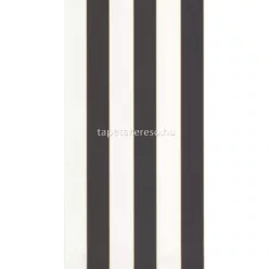  Caselio Basics vlies, vinyl anyagú fekete, fehér, arany színű csíkos modern tapéta