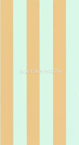Caselio Basics vlies, vinyl anyagú zöld, sárga színű csíkos modern tapéta