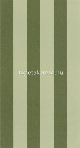 Caselio Basics vlies, vinyl anyagú zöld színű csíkos modern tapéta