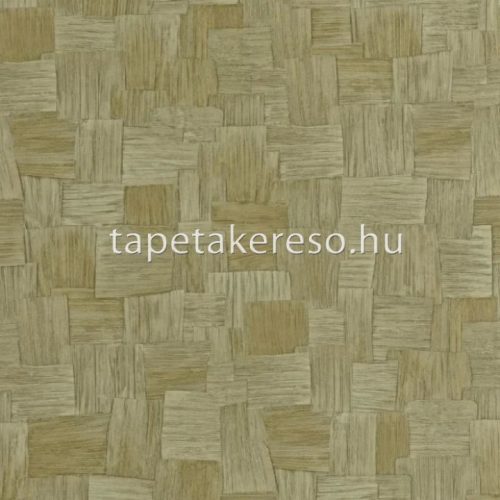 Casadeco BABYLONE vinyl, vlies anyagú zöld színű geometriai, kockás modern, natural tapéta