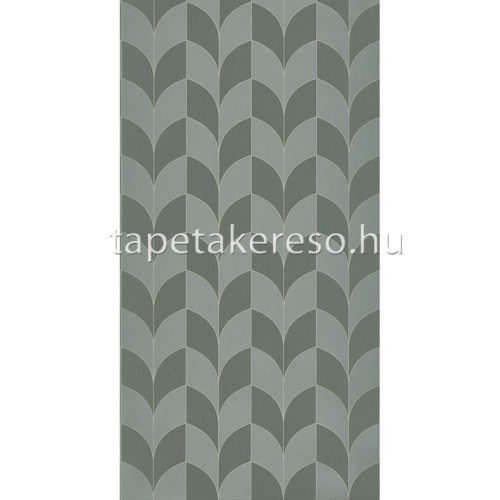 Casadeco BELLE EPOQUE vlies anyagú zöld, arany, gyöngyház színű art deco modern tapéta