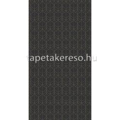   Casadeco BELLE EPOQUE vlies anyagú fekete, arany színű art deco modern tapéta