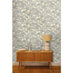   Caselio BALADE vlies anyagú beige, fehér, szürke, barna színű fás Modern tapéta