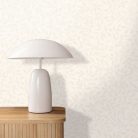 Caselio BALADE vlies anyagú fehér, beige, gyöngyház színű leveles Modern tapéta