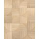Caselio BALADE vlies anyagú barna színű famintás, geometriai Modern panel
