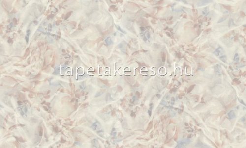 Emiliana Parati Blumarine 5 vinyl, vlies anyagú beige, kék, barack, mályva színű virágos modern tapéta