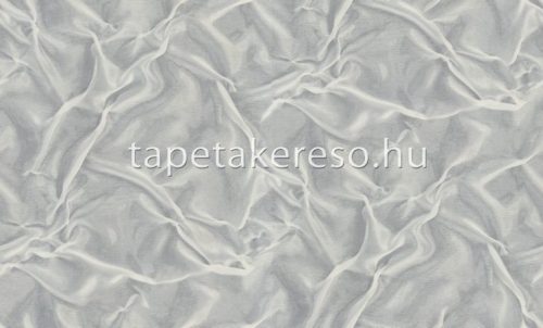 Emiliana Parati Blumarine 5 vinyl, vlies anyagú szürke, fehér, csillámos színű gyűrt modern tapéta