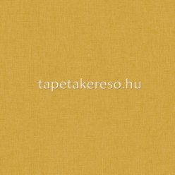   Caselio Boheme vlies, vinyl anyagú mustársárga színű egyszínű, textilhatású modern tapéta