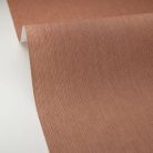 Caselio Borneo vlies, vinyl anyagú, terrakotta színű, szövethatású, egyszínű, Modern tapéta