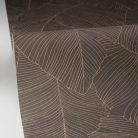Caselio Borneo vlies, vinyl anyagú, szürke, beige színű, leveles, Modern tapéta