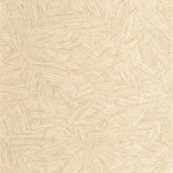   Caselio Borneo vlies, vinyl anyagú, beige színű, leveles, Modern tapéta