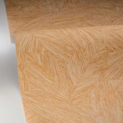   Caselio Borneo vlies, vinyl anyagú, barna színű, leveles, Modern tapéta