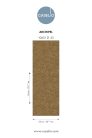 Caselio Borneo vlies, vinyl anyagú, zöld színű, leveles, Modern tapéta